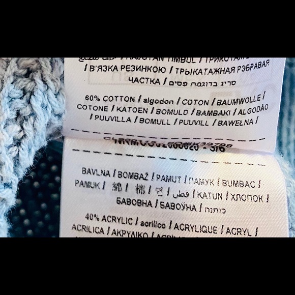 Guess RHINESTONE LOGO Winter Christmas Holidays SWEATER DRESS size 7 - Picture 9 of 11